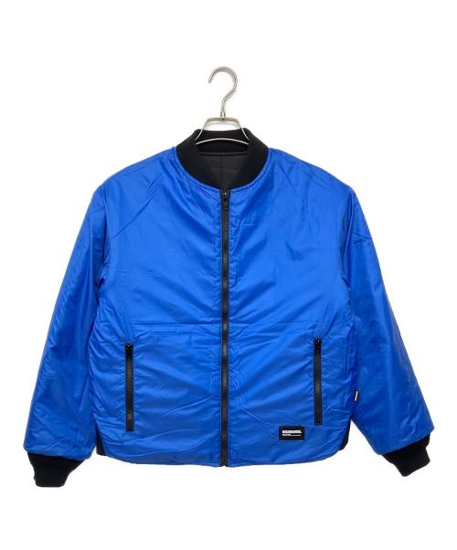 NEIGHBORHOOD（ネイバーフッド）NEIGHBORHOOD (ネイバーフッド) リバーシブル パッディド ジャケット ブラック×ブルー サイズ:Sの古着・服飾アイテム