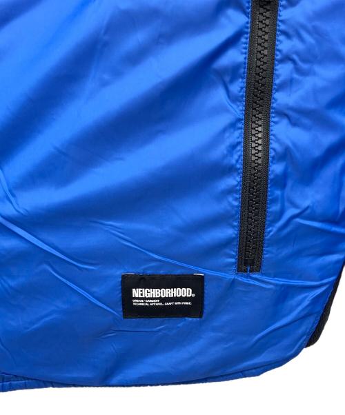 NEIGHBORHOOD（ネイバーフッド）NEIGHBORHOOD (ネイバーフッド) リバーシブル パッディド ジャケット ブラック×ブルー サイズ:Sの古着・服飾アイテム