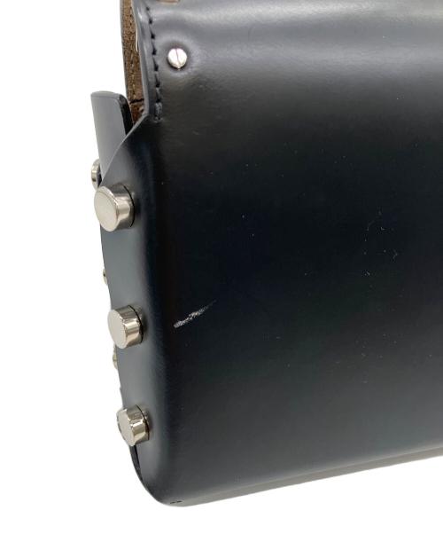 JIMMY CHOO（ジミーチュウ）JIMMY CHOO (ジミーチュウ) チェーンショルダーバッグ ブラックの古着・服飾アイテム