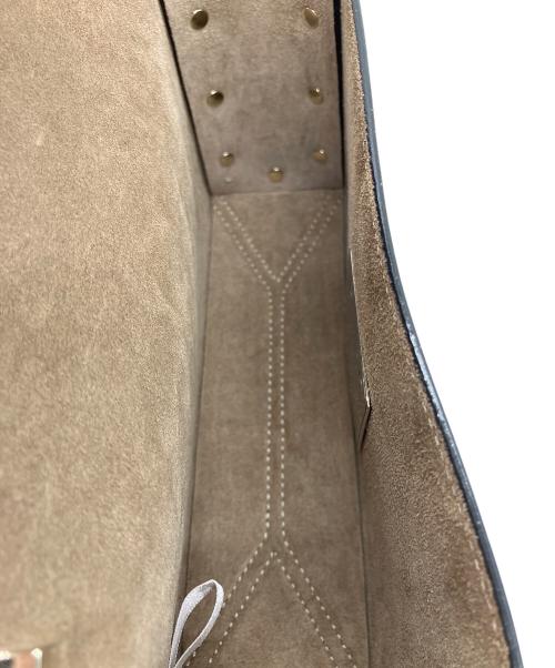 JIMMY CHOO（ジミーチュウ）JIMMY CHOO (ジミーチュウ) チェーンショルダーバッグ ブラックの古着・服飾アイテム