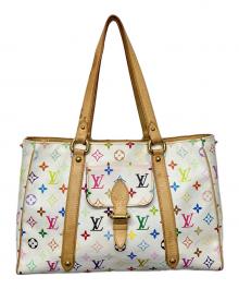 LOUIS VUITTON（ルイ ヴィトン）の古着「モノグラム・マルチカラー ハンドバッグ」｜ホワイト