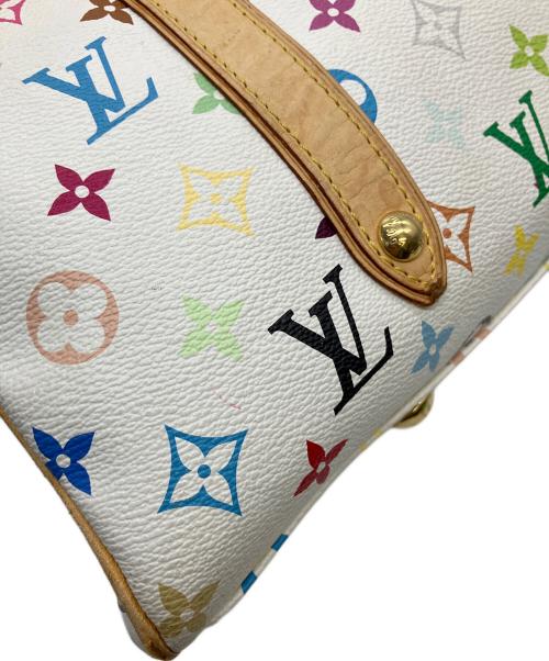 LOUIS VUITTON（ルイ ヴィトン）LOUIS VUITTON (ルイ ヴィトン) モノグラム・マルチカラー ハンドバッグ ホワイトの古着・服飾アイテム