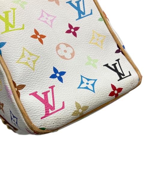 LOUIS VUITTON（ルイ ヴィトン）LOUIS VUITTON (ルイ ヴィトン) モノグラム・マルチカラー ハンドバッグ ホワイトの古着・服飾アイテム