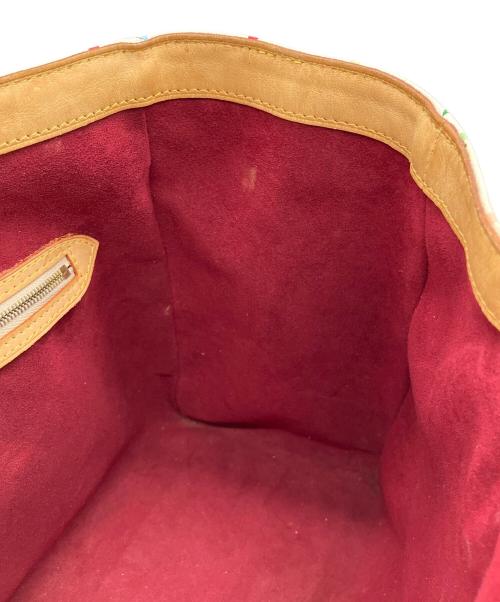 LOUIS VUITTON（ルイ ヴィトン）LOUIS VUITTON (ルイ ヴィトン) モノグラム・マルチカラー ハンドバッグ ホワイトの古着・服飾アイテム