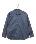 G-SHOCK PRODUCTSジーショック プロダクツ）の古着「CORDURA DENIM SHIRT」｜インディゴ
