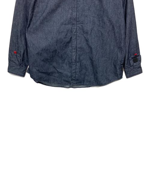 G-SHOCK PRODUCTS（ジーショック プロダクツ）G-SHOCK PRODUCTS (ジーショック プロダクツ) CORDURA DENIM SHIRT インディゴ サイズ:Mの古着・服飾アイテム