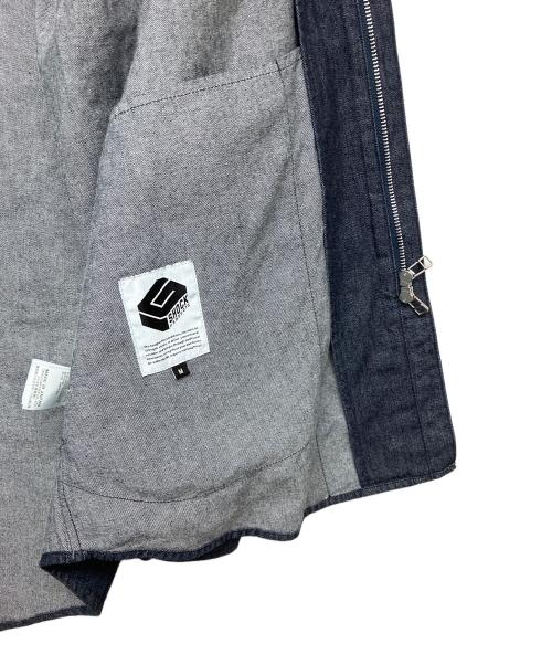 G-SHOCK PRODUCTS（ジーショック プロダクツ）G-SHOCK PRODUCTS (ジーショック プロダクツ) CORDURA DENIM SHIRT インディゴ サイズ:Mの古着・服飾アイテム