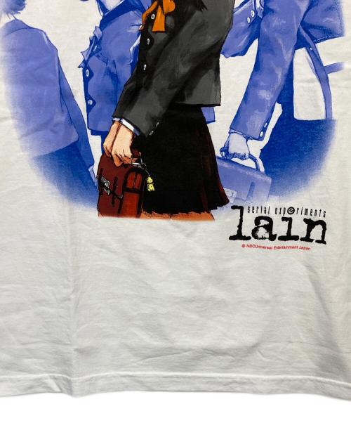 GEEK RULE（GEEK RULE）GEEK RULE (GEEK RULE) serial experiments lain　半袖カットソー ホワイト サイズ:Mの古着・服飾アイテム
