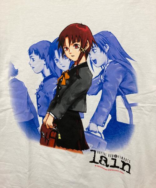 GEEK RULE（GEEK RULE）GEEK RULE (GEEK RULE) serial experiments lain　半袖カットソー ホワイト サイズ:Mの古着・服飾アイテム