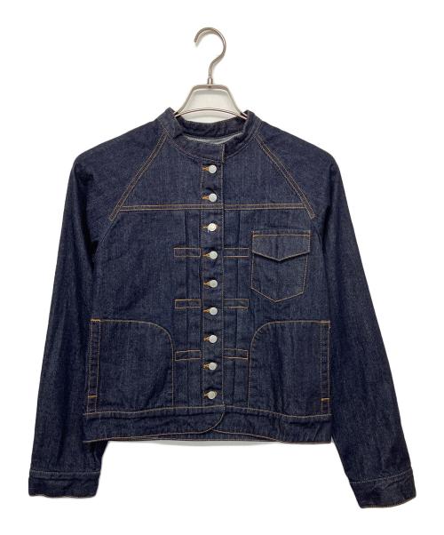 si-si-si（スースースー）si-si-si (スースースー) デニムジャケット インディゴ サイズ:38の古着・服飾アイテム