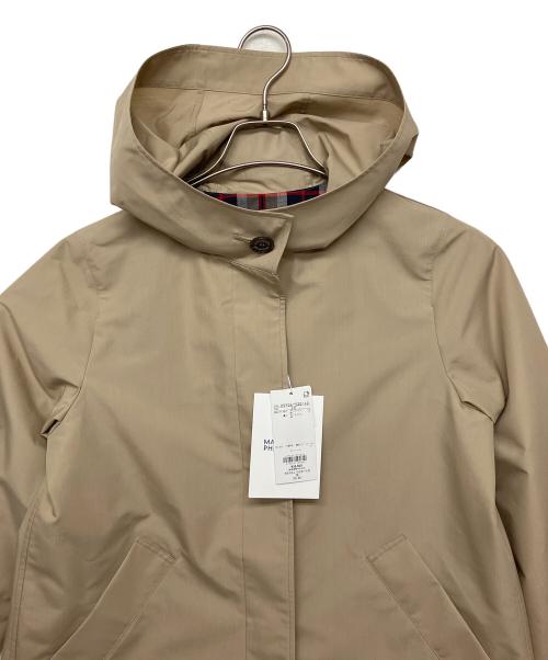 MACKINTOSH PHILOSOPHY（マッキントッシュ フィロソフィー）MACKINTOSH PHILOSOPHY (マッキントッシュ フィロソフィー) ナイロンブルゾン ベージュ サイズ:36の古着・服飾アイテム