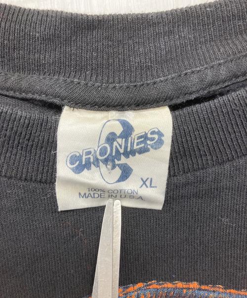 CRONIES（クロウニーズ）CRONIES (クロウニーズ) GODZILLA　ゴジラ　半袖Tシャツ ブラック サイズ:XLの古着・服飾アイテム