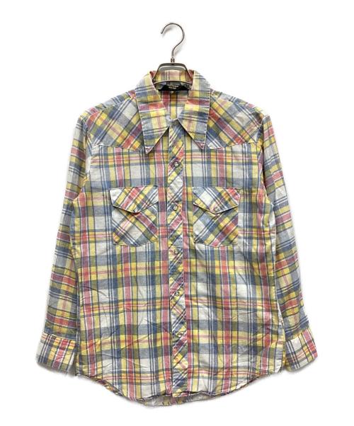Sears（シアーズ）Sears (シアーズ) 長袖シャツ イエロー サイズ:Mの古着・服飾アイテム
