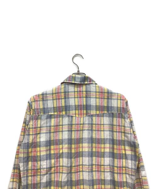 Sears（シアーズ）Sears (シアーズ) 長袖シャツ イエロー サイズ:Mの古着・服飾アイテム