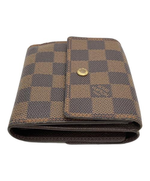 LOUIS VUITTON（ルイ ヴィトン）LOUIS VUITTON (ルイ ヴィトン) ダミエ 	ポルト モネ・ビエ カルト クレディ ブラウンの古着・服飾アイテム