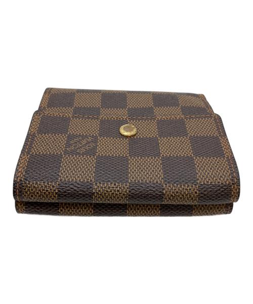 LOUIS VUITTON（ルイ ヴィトン）LOUIS VUITTON (ルイ ヴィトン) ダミエ 	ポルト モネ・ビエ カルト クレディ ブラウンの古着・服飾アイテム