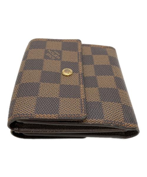 LOUIS VUITTON（ルイ ヴィトン）LOUIS VUITTON (ルイ ヴィトン) ダミエ 	ポルト モネ・ビエ カルト クレディ ブラウンの古着・服飾アイテム