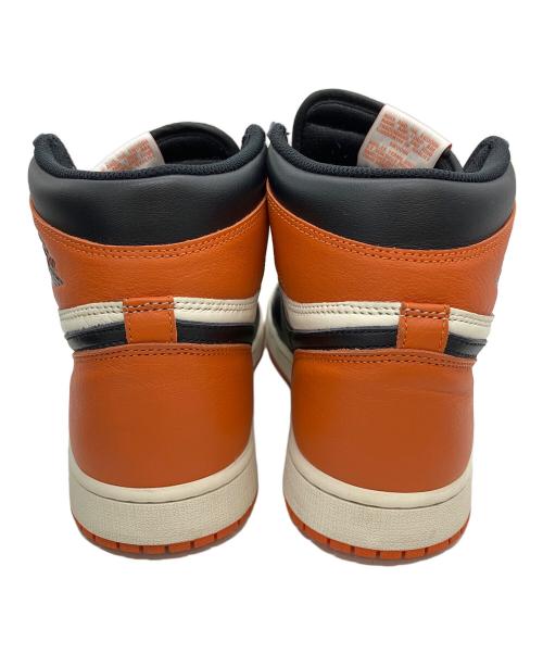 NIKE（ナイキ）NIKE (ナイキ) Air Jordan 1 Retro High OG ブラック×オレンジ サイズ:28.5cmの古着・服飾アイテム