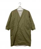 Plantation × DESCENTEプランテーション×デザント）の古着「ノーカラーストレッチパッカブルコート」