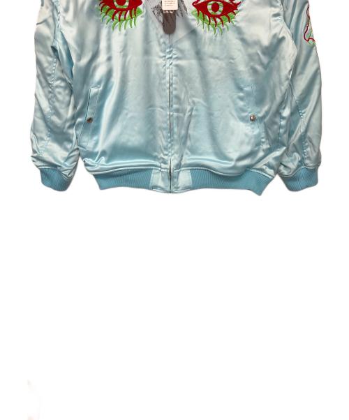 Ed Hardy（エド ハーディー）Ed Hardy (エド ハーディー) TRAVS (トラビス) リバーシブルジャケット ブラック×ブルー サイズ:Mの古着・服飾アイテム