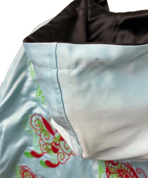 Ed Hardy（エド ハーディー）Ed Hardy (エド ハーディー) TRAVS (トラビス) リバーシブルジャケット ブラック×ブルー サイズ:Mの古着・服飾アイテム