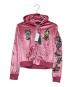 Ed Hardy (エド ハーディー) ベロアセットアップ ピンク サイズ:L 未使用品：18000円