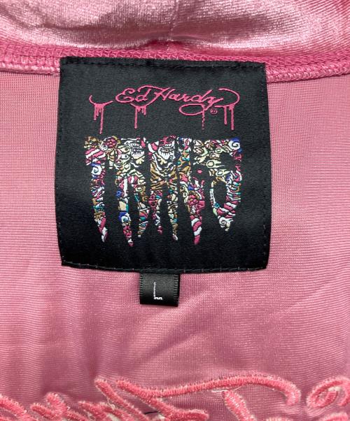 Ed Hardy（エド ハーディー）Ed Hardy (エド ハーディー) ベロアセットアップ ショッキングピンク サイズ:L 未使用品の古着・服飾アイテム