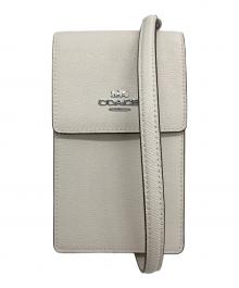COACH（コーチ）の古着「ショルダーポーチ」｜アイボリー