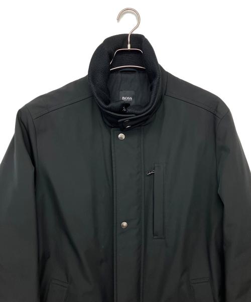 HUGO BOSS（ヒューゴ ボス）HUGO BOSS (ヒューゴ ボス) CORUM 中綿ジャケット ブラック サイズ:50の古着・服飾アイテム