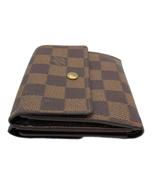 LOUIS VUITTON（ルイ ヴィトン）LOUIS VUITTON (ルイ ヴィトン) ダミエ ポルトフォイユ・エリーズの古着・服飾アイテム