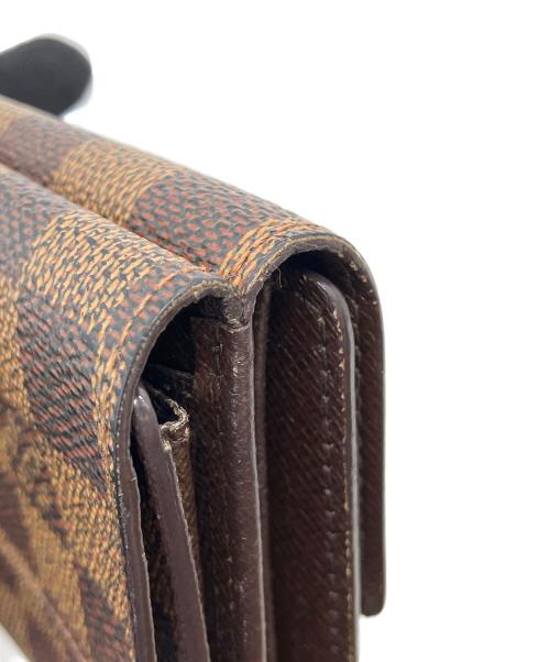 LOUIS VUITTON（ルイ ヴィトン）LOUIS VUITTON (ルイ ヴィトン) ダミエ ポルトフォイユ・エリーズの古着・服飾アイテム