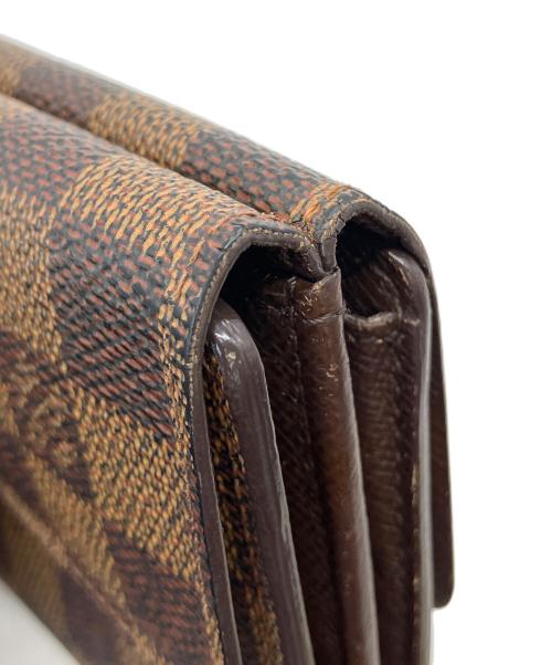 LOUIS VUITTON（ルイ ヴィトン）LOUIS VUITTON (ルイ ヴィトン) ダミエ ポルトフォイユ・エリーズの古着・服飾アイテム