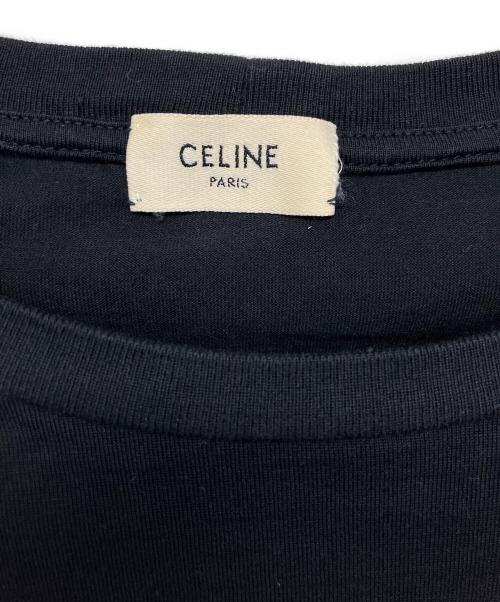 CELINE（セリーヌ）CELINE (セリーヌ) 半袖カットソー ブラック サイズ:Sの古着・服飾アイテム