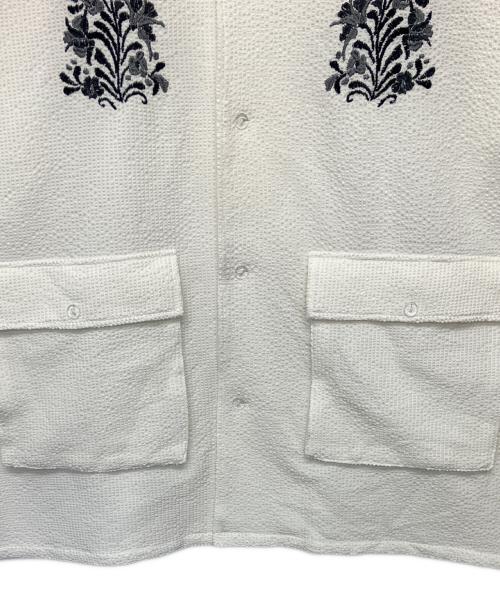 TENBOX（テンボックス）TENBOX (テンボックス) 半袖シャツ ホワイト サイズ:XLの古着・服飾アイテム