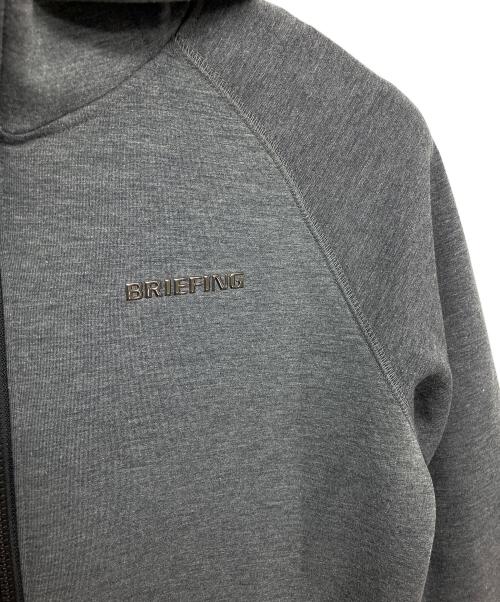 BRIEFING（ブリーフィング）BRIEFING (ブリーフィング) ジップパーカー グレー サイズ:Sの古着・服飾アイテム