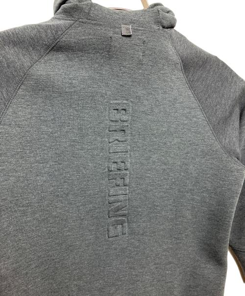 BRIEFING（ブリーフィング）BRIEFING (ブリーフィング) ジップパーカー グレー サイズ:Sの古着・服飾アイテム