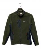 BRIEFINGブリーフィング）の古着「フリースジャケット」｜グリーン
