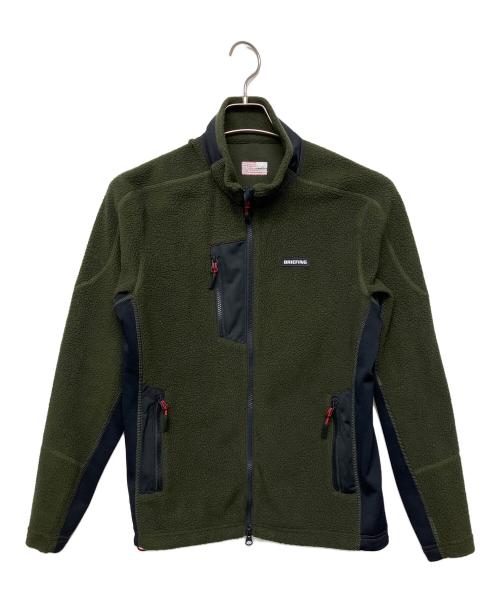 BRIEFING（ブリーフィング）BRIEFING (ブリーフィング) フリースジャケット グリーン サイズ:Sの古着・服飾アイテム