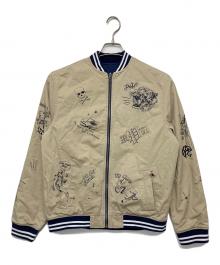 POLO RALPH LAUREN（ポロ・ラルフローレン）の古着「リバーシブルジャケット」｜ネイビー