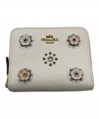 COACHコーチ）の古着「2つ折り財布」｜アイボリー