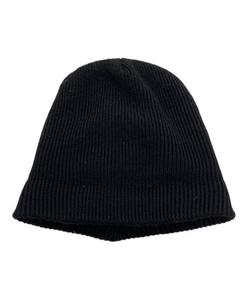 SAINT MICHAEL（セントマイケル）SAINT MICHAEL (セントマイケル) KNIT CAP ブラックの古着・服飾アイテム