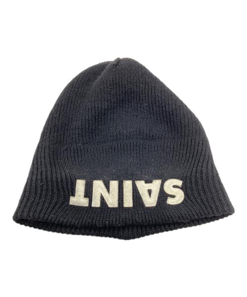 SAINT MICHAEL（セントマイケル）SAINT MICHAEL (セントマイケル) KNIT CAP ブラックの古着・服飾アイテム