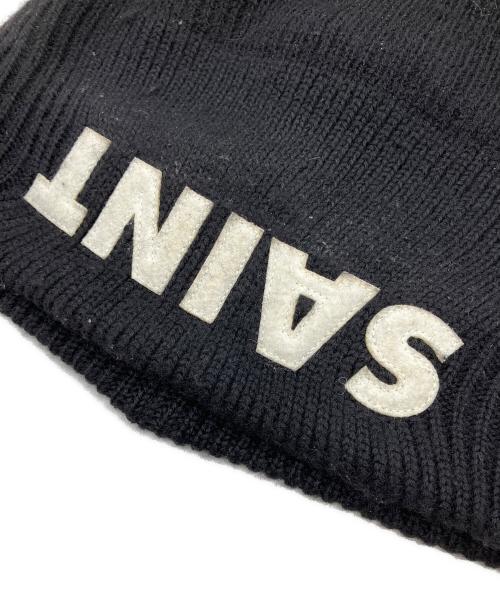 SAINT MICHAEL（セントマイケル）SAINT MICHAEL (セントマイケル) KNIT CAP ブラックの古着・服飾アイテム