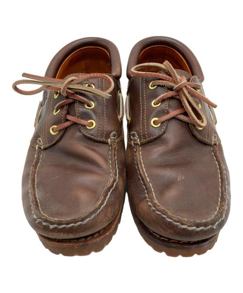 Timberland（ティンバーランド）Timberland (ティンバーランド) Authentics 3Eye Classic Lug　シューズ ブラウン サイズ:28cmの古着・服飾アイテム