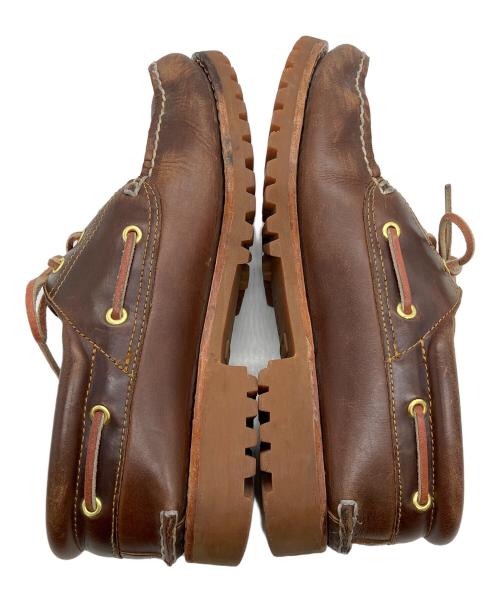 Timberland（ティンバーランド）Timberland (ティンバーランド) Authentics 3Eye Classic Lug　シューズ ブラウン サイズ:28cmの古着・服飾アイテム