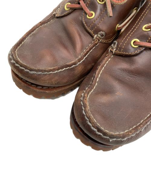 Timberland（ティンバーランド）Timberland (ティンバーランド) Authentics 3Eye Classic Lug　シューズ ブラウン サイズ:28cmの古着・服飾アイテム