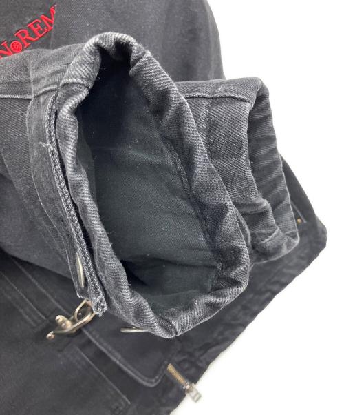 Noremid（ノーリミッド）Noremid (ノーリミッド) ファイヤーマンジャケット POPUP限定 ブラック サイズ:Mの古着・服飾アイテム