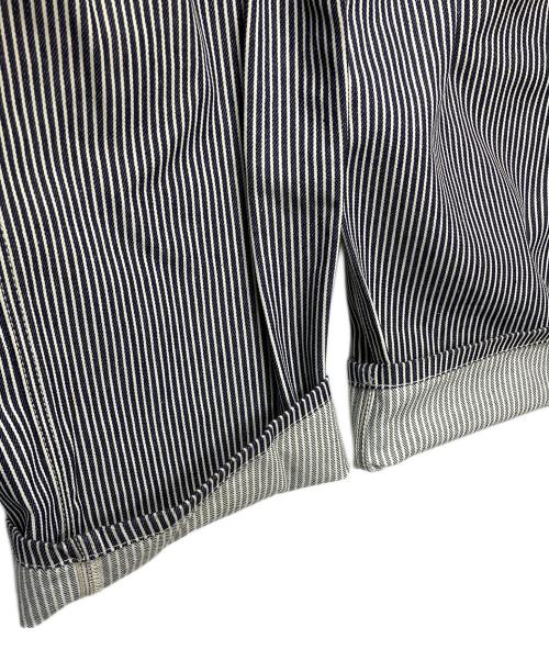 VANSON（バンソン）VANSON (バンソン) ヒッコリー　ペインターパンツ ネイビー サイズ:34の古着・服飾アイテム