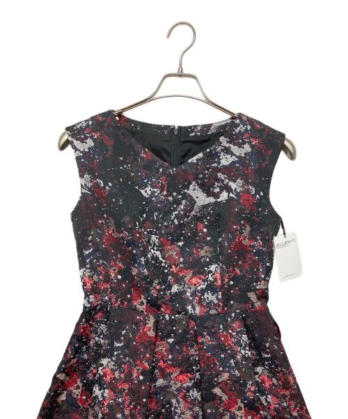 ANAYI（アナイ）ANAYI (アナイ) ノースリーブ・キャミソールワンピース ブラック×レッド サイズ:38の古着・服飾アイテム