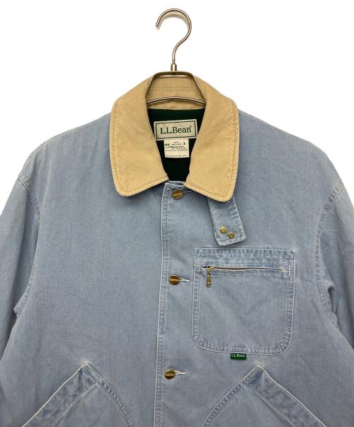 L.L.Bean（エルエルビーン）L.L.Bean (エルエルビーン) Beans Denim Field Coat スカイブルー サイズ:Mの古着・服飾アイテム